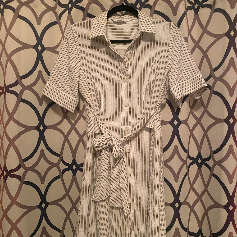 Calvin Klein Striped T-shirt Dress- S/M
